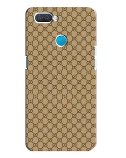 Чехол для OPPO A12 с картинкой «Gucci — классический беж»