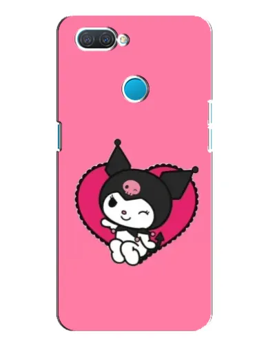 Чохол для OPPO A12 з картинкою «Kuromi — любов у серці»
