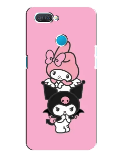 Чохол для OPPO A12 з картинкою «My Melody та Kuromi»