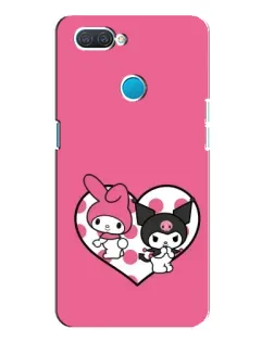 Чохол для OPPO A12 з картинкою «Kuromi та My Melody» Чохол для OPPO A12 з картинкою «Kuromi та My Melody»