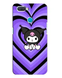 Чохол для OPPO A12 з картинкою «Kuromi та фіолетові серця» Чохол для OPPO A12 з картинкою «Kuromi та фіолетові серця»