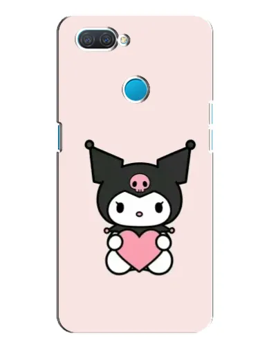Чохол для OPPO A12 з картинкою «Kuromi та серце»