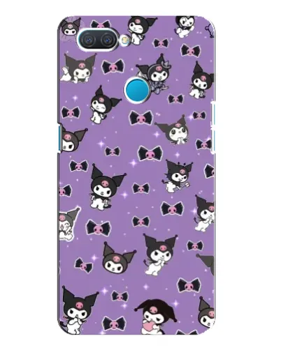 Чохол для OPPO A12 з картинкою «Kuromi — патерн»