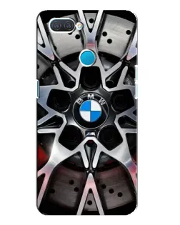 Чехол для OPPO A12 с картинкой «BMW — деталь диска»