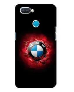 Чохол для OPPO A12 з картинкою «Логотип BMW — спалах»