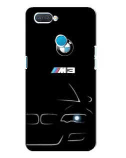 Чохол для OPPO A12 з картинкою «Мінімалістичний принт BMW M3»