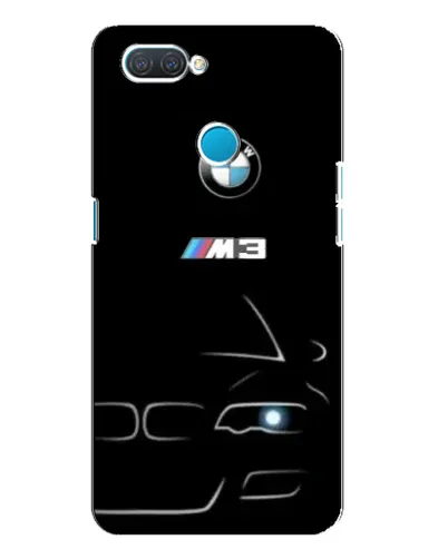Чохол для OPPO A12 з картинкою «Мінімалістичний принт BMW M3»