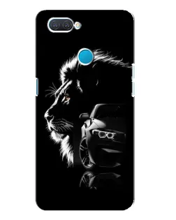 Чохол для OPPO A12 з картинкою «BMW та лев»