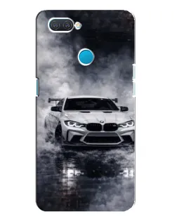 Чохол для OPPO A12 з картинкою «BMW крізь туман»
