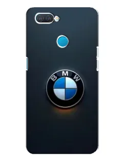 Чохол для OPPO A12 з картинкою «Логотип BMW — мінімалізм»