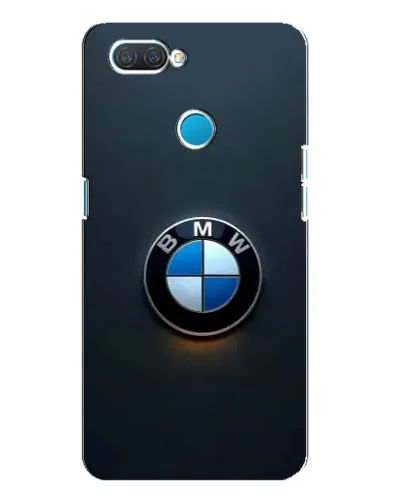 Чохол для OPPO A12 з картинкою «Логотип BMW — мінімалізм»