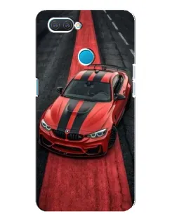 Чохол для OPPO A12 з картинкою «BMW на червоній доріжці»