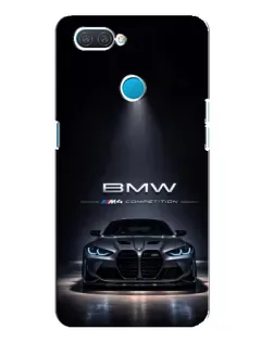 Чехол для OPPO A12 с картинкой «BMW сквозь ночной город»