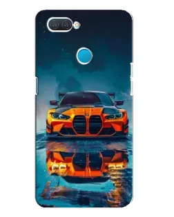 Чехол для OPPO A12 с картинкой «BMW — золотая эмблема»