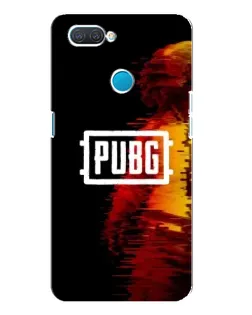 Чехол для OPPO A12 с картинкой «Яркий логотип PUBG»