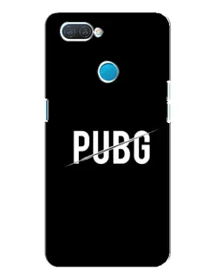 Чехол для OPPO A12 с картинкой «PUBG — белый логотип»