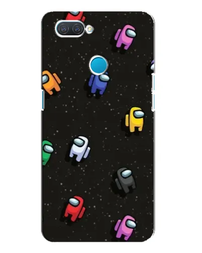 Чехол для OPPO A12 с картинкой «Космический паттерн Among Us» Чехол для OPPO A12 с картинкой «Космический паттерн Among Us»