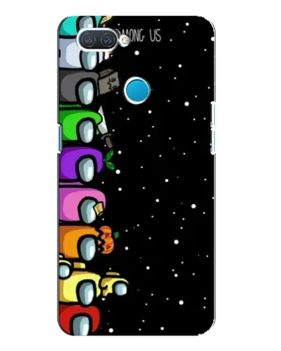 Чехол для OPPO A12 с картинкой «Команда Among Us» Чехол для OPPO A12 с картинкой «Команда Among Us»
