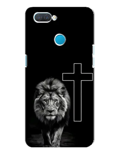 Чехол для OPPO A12 с картинкой «Лев и Крест»