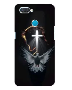 Чехол для OPPO A12 с картинкой «Голубь и Свет»