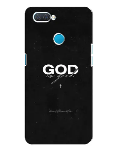 Чехол для OPPO A12 с картинкой «GOD — Бог над всем»