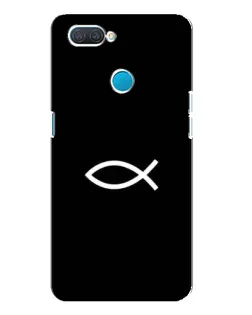 Чехол для OPPO A12 с картинкой «Символ рыбы Jesus»