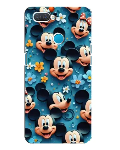 Чехол для OPPO A12 с картинкой «Паттерн Микки и Минни» Чехол для OPPO A12 с картинкой «Паттерн Микки и Минни»