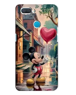 Чехол для OPPO A12 с картинкой «Микки и шарик-сердце» Чехол для OPPO A12 с картинкой «Микки и шарик-сердце»