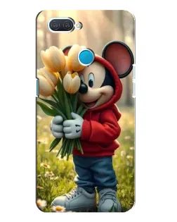 Чехол для OPPO A12 с картинкой «Микки с тюльпанами» Чехол для OPPO A12 с картинкой «Микки с тюльпанами»