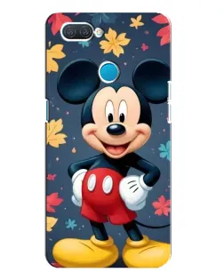 Чехол для OPPO A12 с картинкой «Осенний Mickey Mouse»