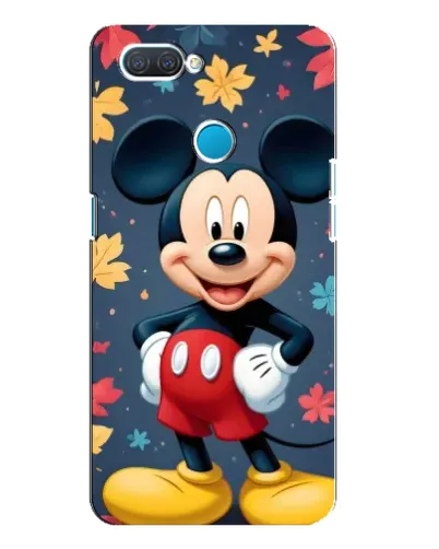 Чехол для OPPO A12 с картинкой «Осенний Mickey Mouse» Чехол для OPPO A12 с картинкой «Осенний Mickey Mouse»