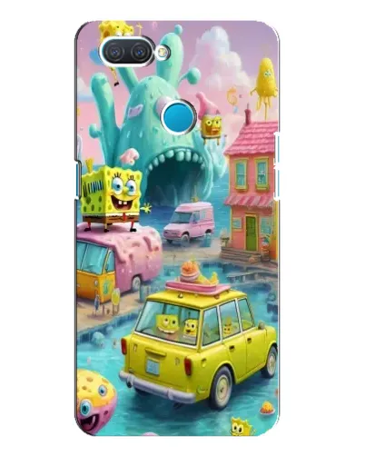 Чехол для OPPO A12 с картинкой «Монстр-трак приключения»