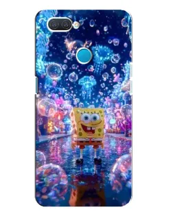 Чехол для OPPO A12 с картинкой «Неоновый океан»