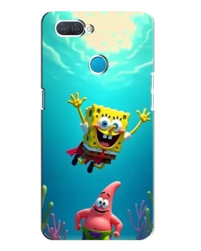 Чехол для OPPO A12 с картинкой «Спанч Боб под водой» Чехол для OPPO A12 с картинкой «Спанч Боб под водой»