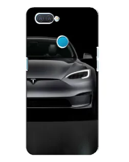 Чехол для OPPO A12 с картинкой «Tesla Model S Look»