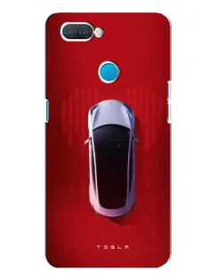 Чохол для OPPO A12 з картинкою «Tesla Top View» Чохол для OPPO A12 з картинкою «Tesla Top View»