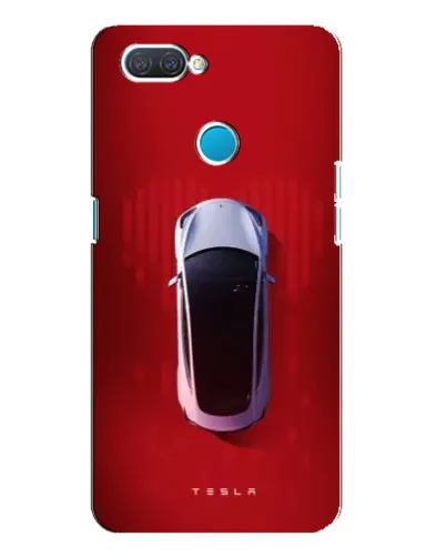 Чохол для OPPO A12 з картинкою «Tesla Top View»