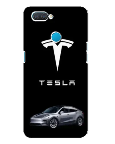 Чохол для OPPO A12 з картинкою «Tesla Model Y»