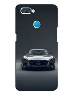 Чохол для OPPO A12 з картинкою «Mercedes на чорному»