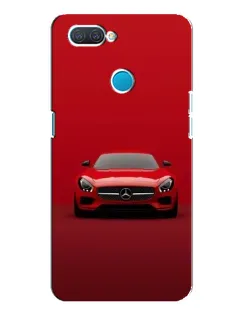 Чохол для OPPO A12 з картинкою «Червоний Mercedes AMG»
