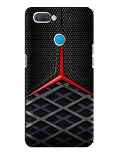 Чохол для OPPO A12 з картинкою «Mercedes Carbon Grid»