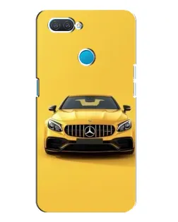 Чохол для OPPO A12 з картинкою «Жовтий Mercedes GT»