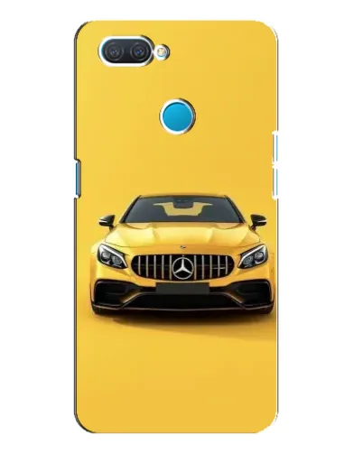 Чохол для OPPO A12 з картинкою «Жовтий Mercedes GT»