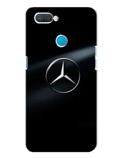 Чохол для OPPO A12 з картинкою «Mercedes на металі»