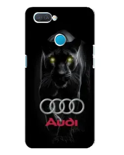 Чехол для OPPO A12 с картинкой «Пантера и Audi»