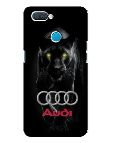 Чехол для OPPO A12 с картинкой «Пантера и Audi»