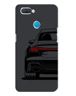 Чехол для OPPO A12 с картинкой «Задняя часть Audi — арт»