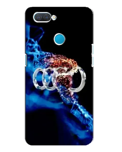 Чехол для OPPO A12 с картинкой «Энергия лого Audi»