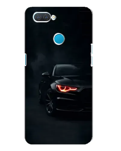Чехол для OPPO A12 с картинкой «Audi — хищный взгляд»