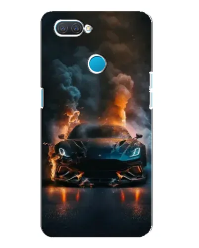 Чохол для OPPO A12 з картинкою «Lamborghini димна естетика»